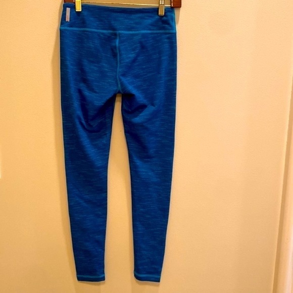 Zella Live in Leggings Navy Blue Spacedye Workout Yoga Pants Size Small - Picture 6 of 7